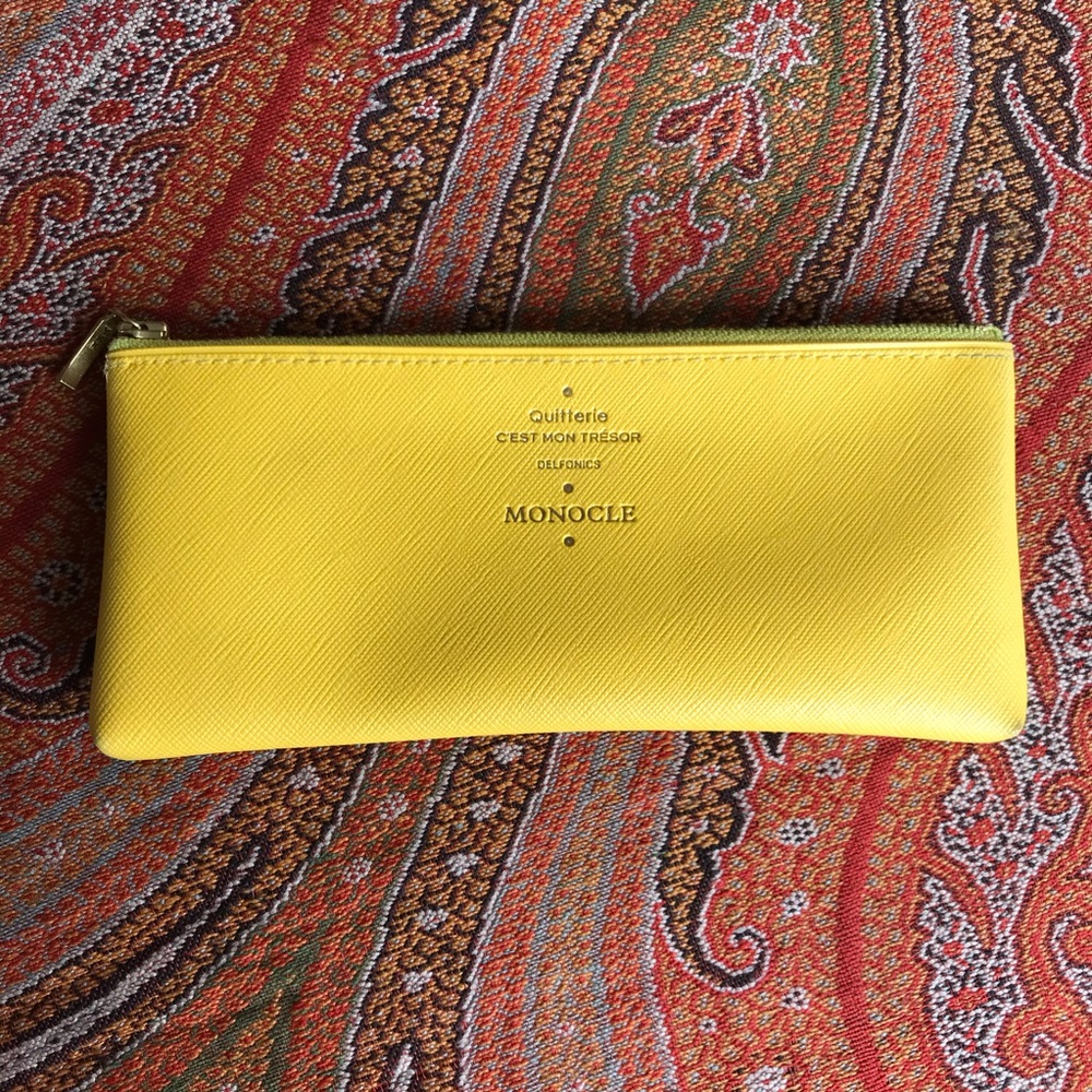 Monocle x Delfonics pouch